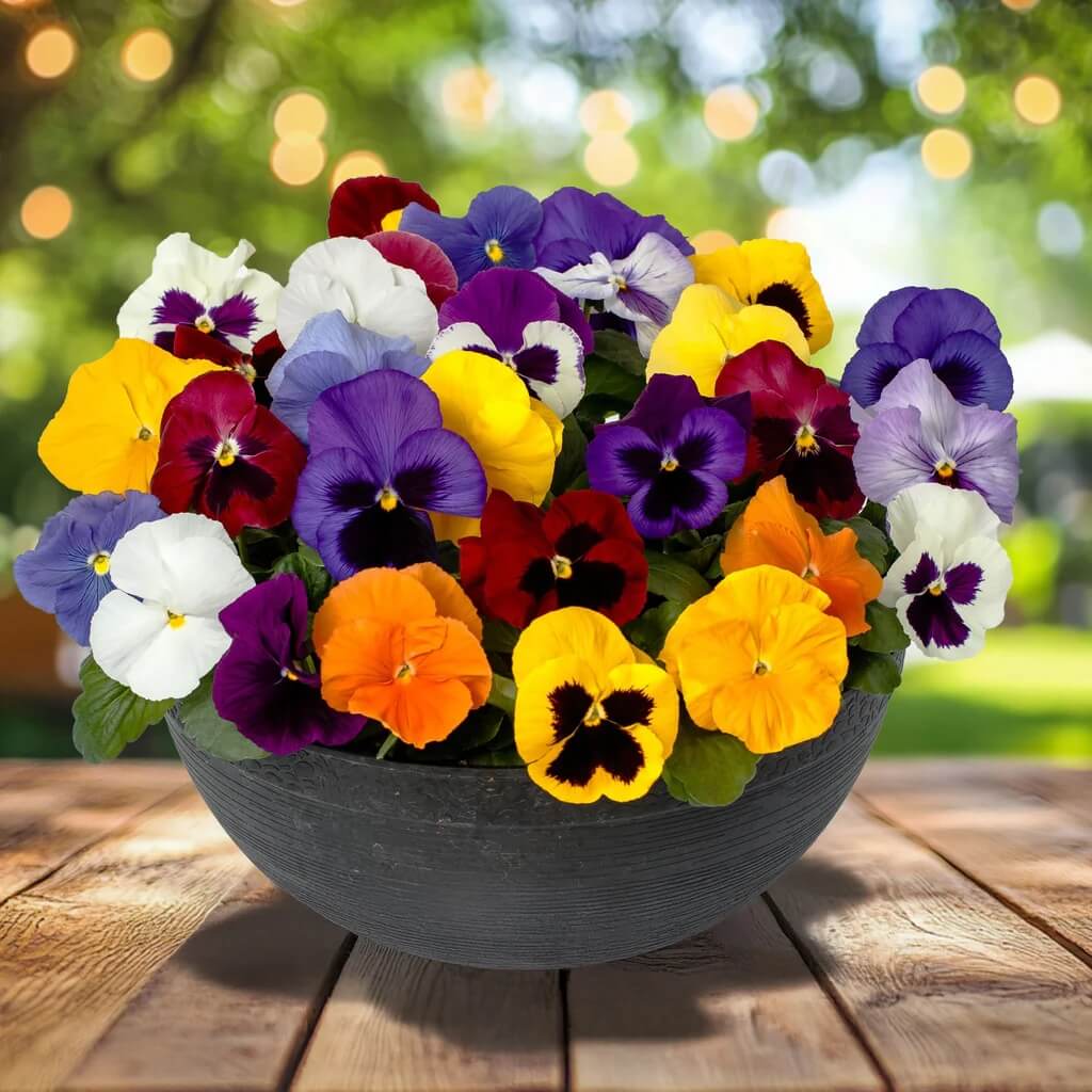 Multi-Colored Pansy Seeds
