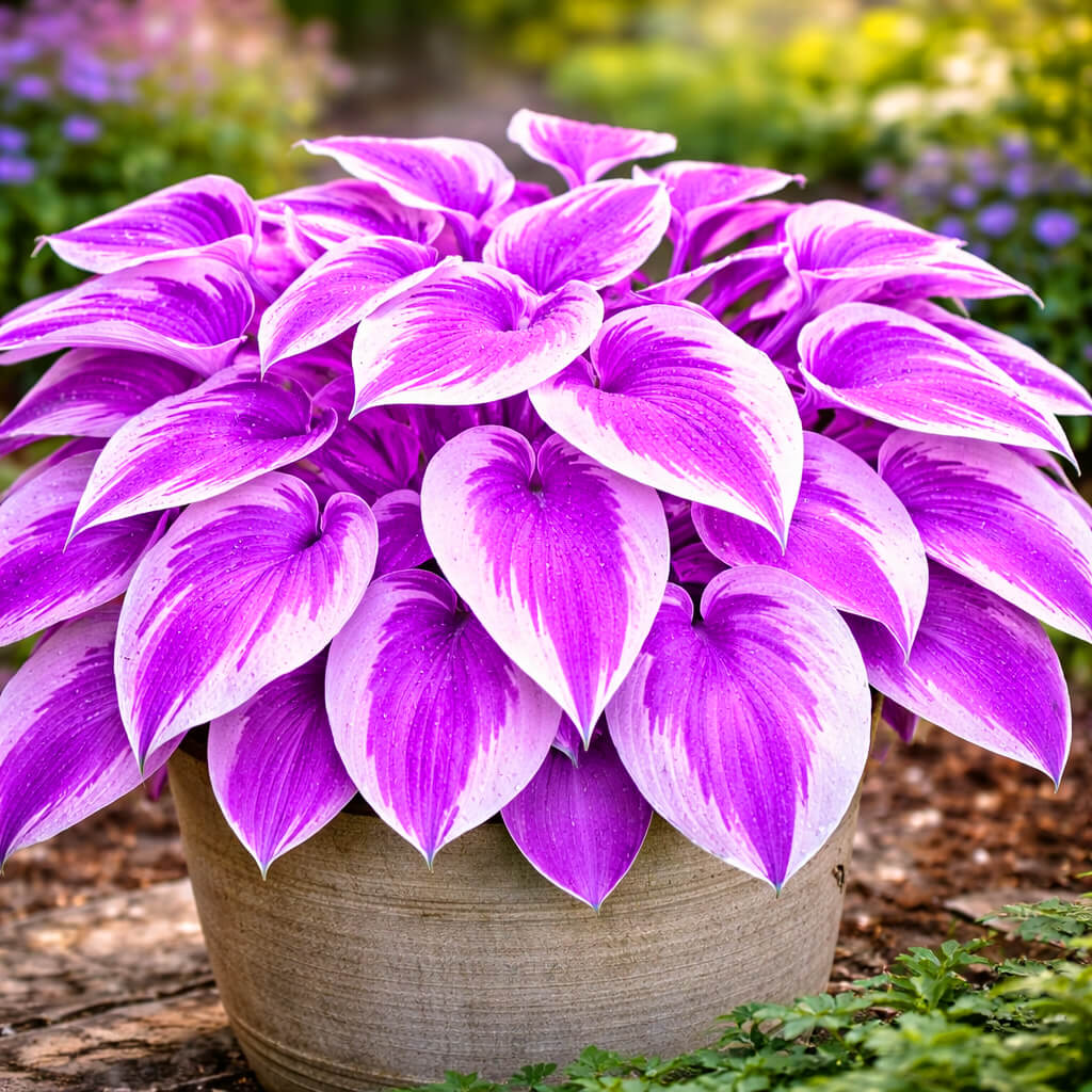 Purple & White Hosta Seeds
