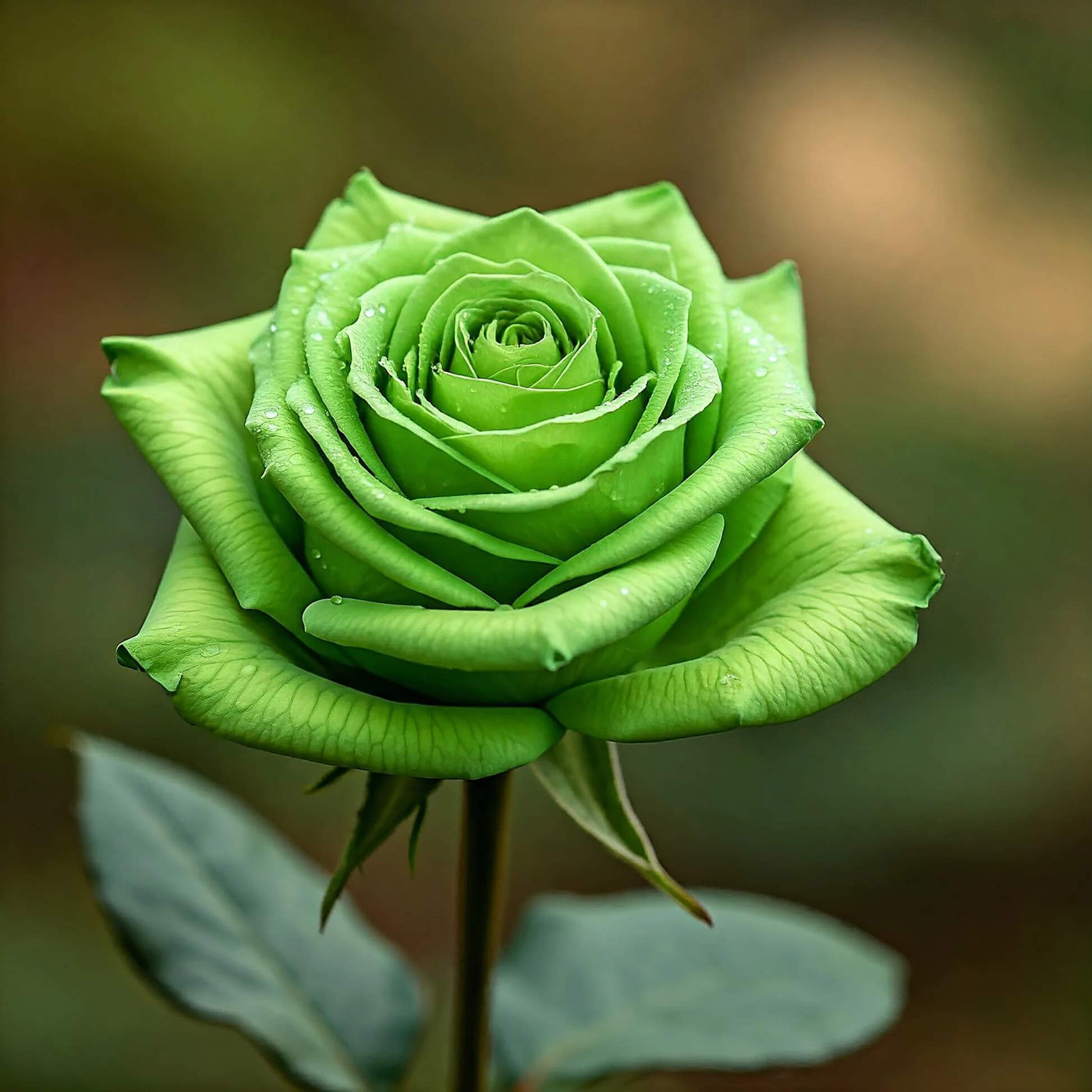 Green Rosa spp. Seeds