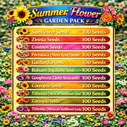 Summer Flower Garden Pack Seeds