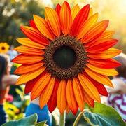 Orange Sunflower Seeds