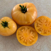 Cream Orange Tomato Seeds