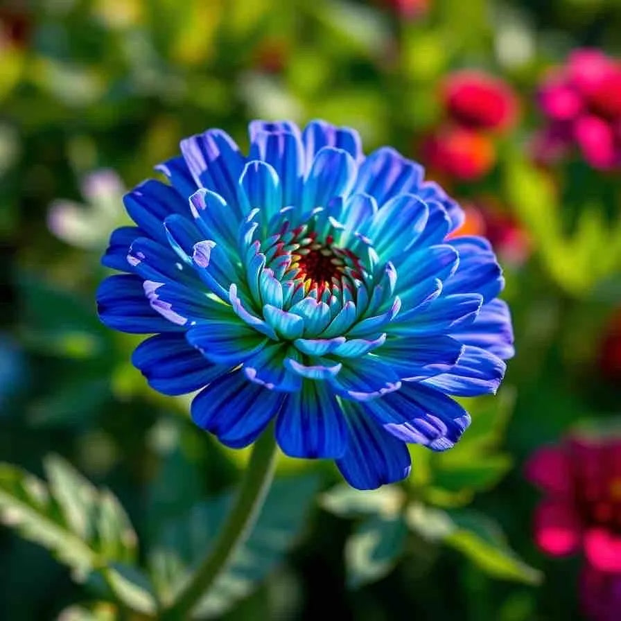 Blue Zinnia Seeds
